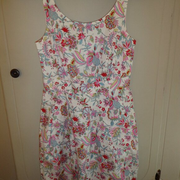 NWOT Jack Willis Fabulously British Lined Mini Sundress US 4 Floral Zip Closure - Picture 11 of 16